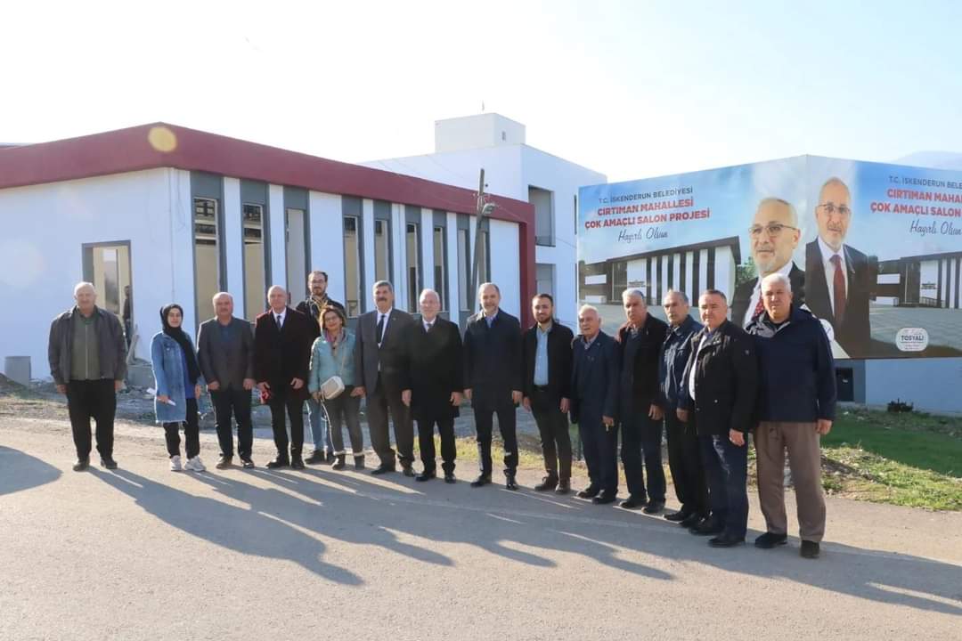 BELEDİYE BAŞKANI TOSYALI: CIRTIMAN ÇOK AMAÇLI SALON PROJESİ TAMAMLANMAK ÜZERE