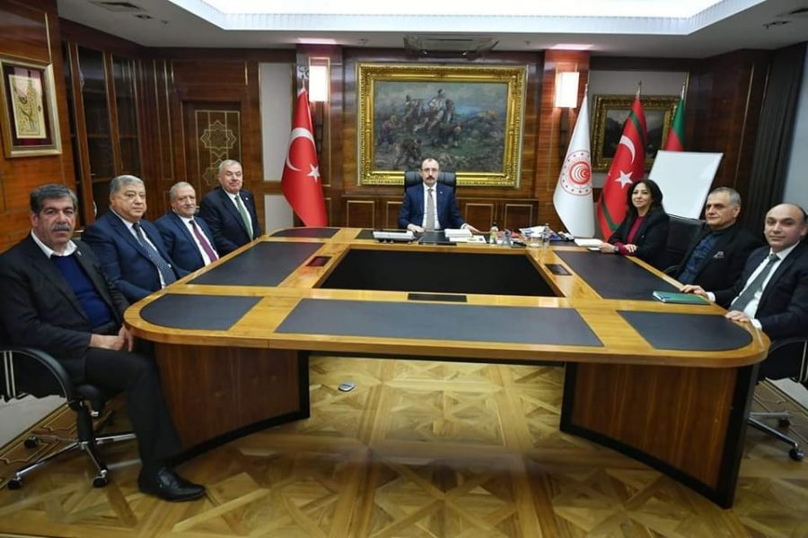 HESOB Başkanı Teksöz, Esnafın Sorunlarını Ticaret Bakanımız Mehmet Muş’a İlettik