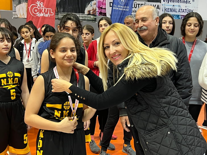 İSKENDERUN NAMIK KEMAL ORTAOKULU YILDIZ KIZ BASKETBOL TAKIMI HATAY ŞAMPİYONU OLDU