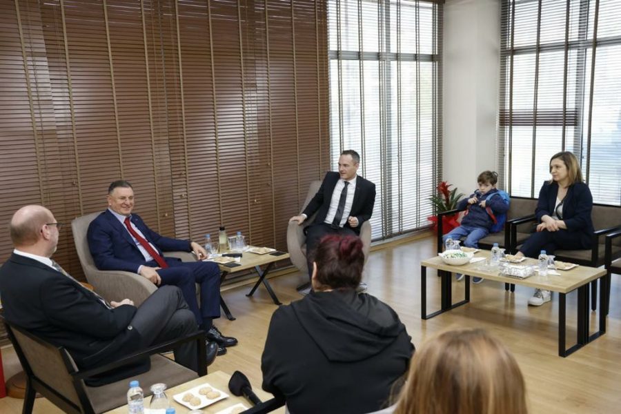 AALEN BELEDİYESİ’NDEN BAŞKAN SAVAŞ’A ZİYARET