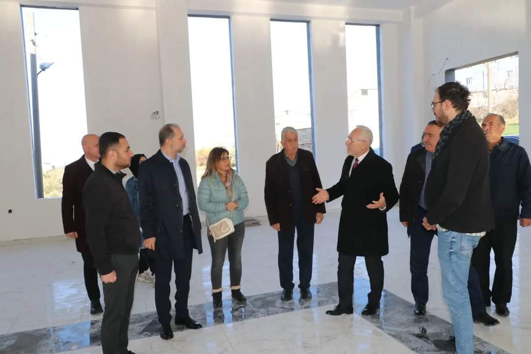 BELEDİYE BAŞKANI TOSYALI: CIRTIMAN ÇOK AMAÇLI SALON PROJESİ TAMAMLANMAK ÜZERE