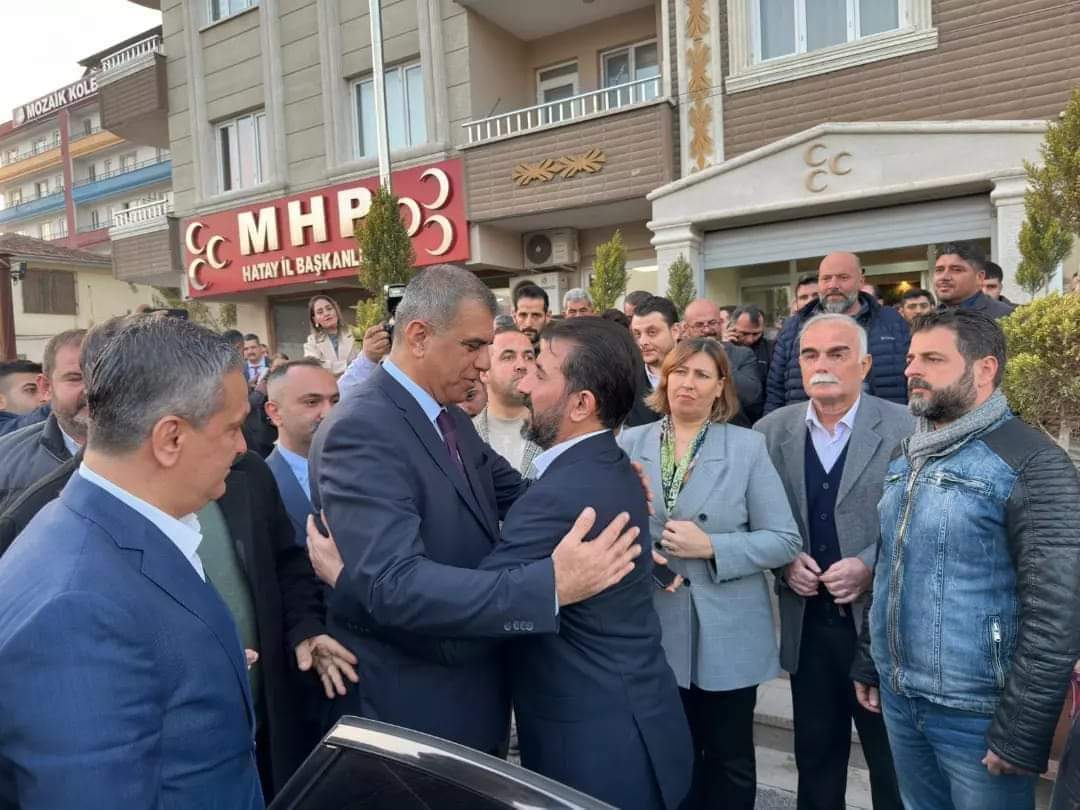 MHP Hatay’da devir teslim töreni gerçekleşti