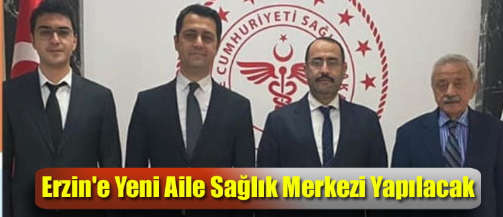 Erzin&#8217;e Yeni Aile Sağlık Merkezi Yapılacak