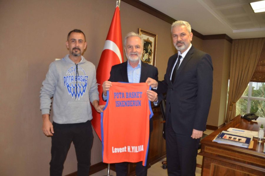 Batıgöz Hastanesi Müdürü Gassaloğlu ve Pota Basketbol Takımı Kulüp Başkanı Obuz’dan İTSO’ya Ziyaret