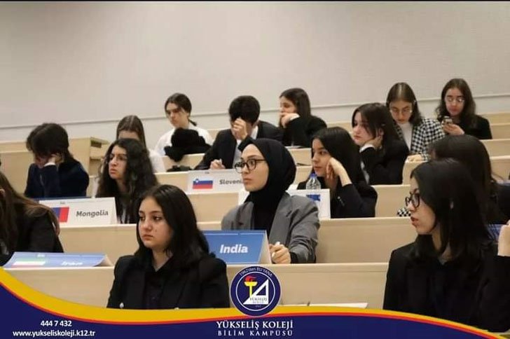 Yükseliş Koleji “ITIMUN 2023” Konferansına Katılım Gösterdi