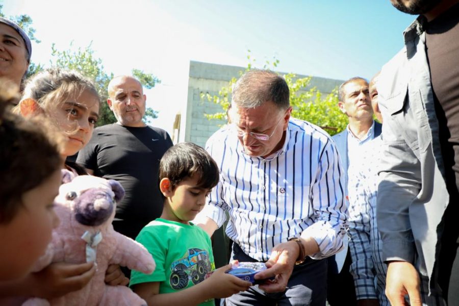 Hatay Büyükşehir Belediye Başkanı Doç.Dr Lütfü SAVAŞ MAHALLE ZİYARETLERİNE DEVAM EDİYOR