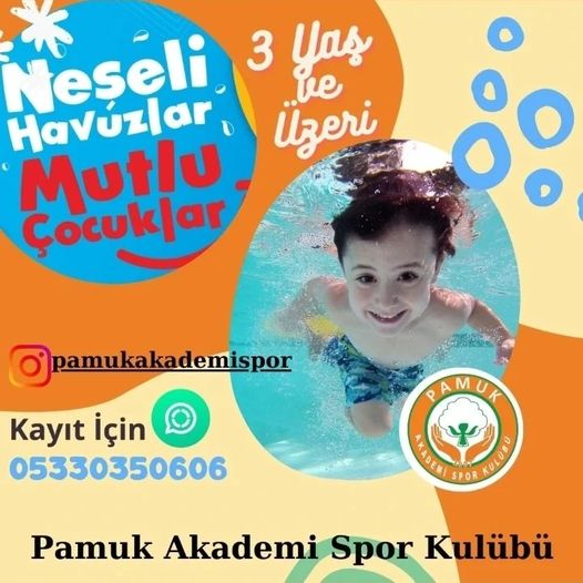 Pamuk Akademi Spor Kulübünde Geleceğin Yüzme Şampiyonları Yetişiyor