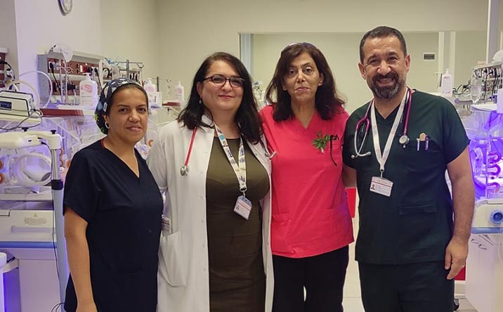 38 HAFTALIK BEBEK YAŞAM MÜCADELESİNİ KAZANDI