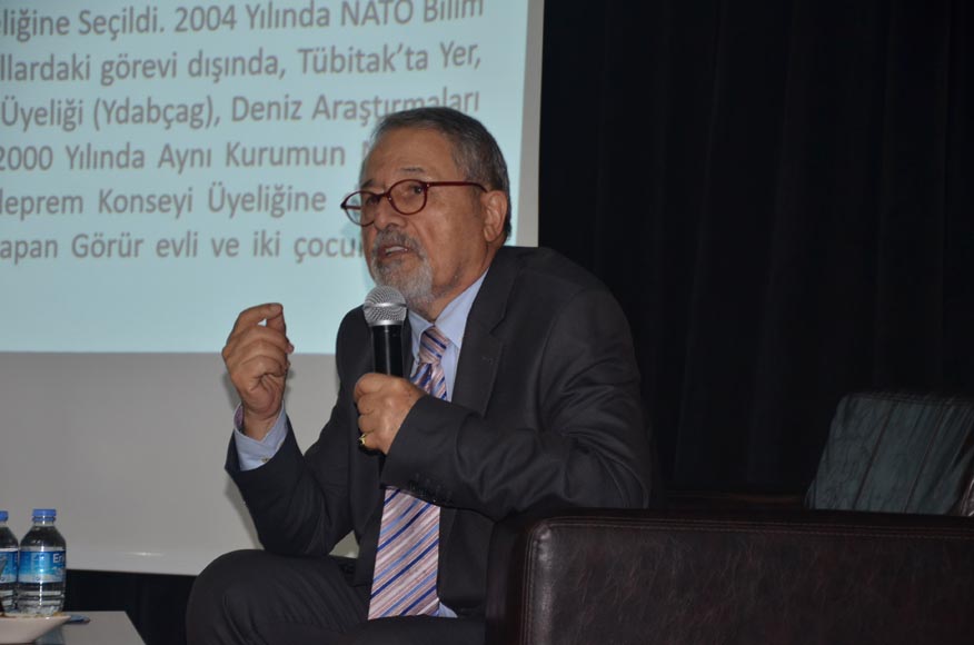 Prof. Dr. Naci Görür İskenderun&#8217;da