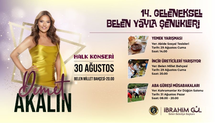 Demet Akalın Konseri ve 1 Milyon TL Ödüllü Aba Güreşi Heyecanı