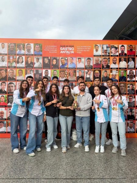 Hatay Arsuz Uluçınar Turizm Mesleki ve Teknik Anadolu Lisesi GastroAntalya’dan 19 Madalya ile Döndü