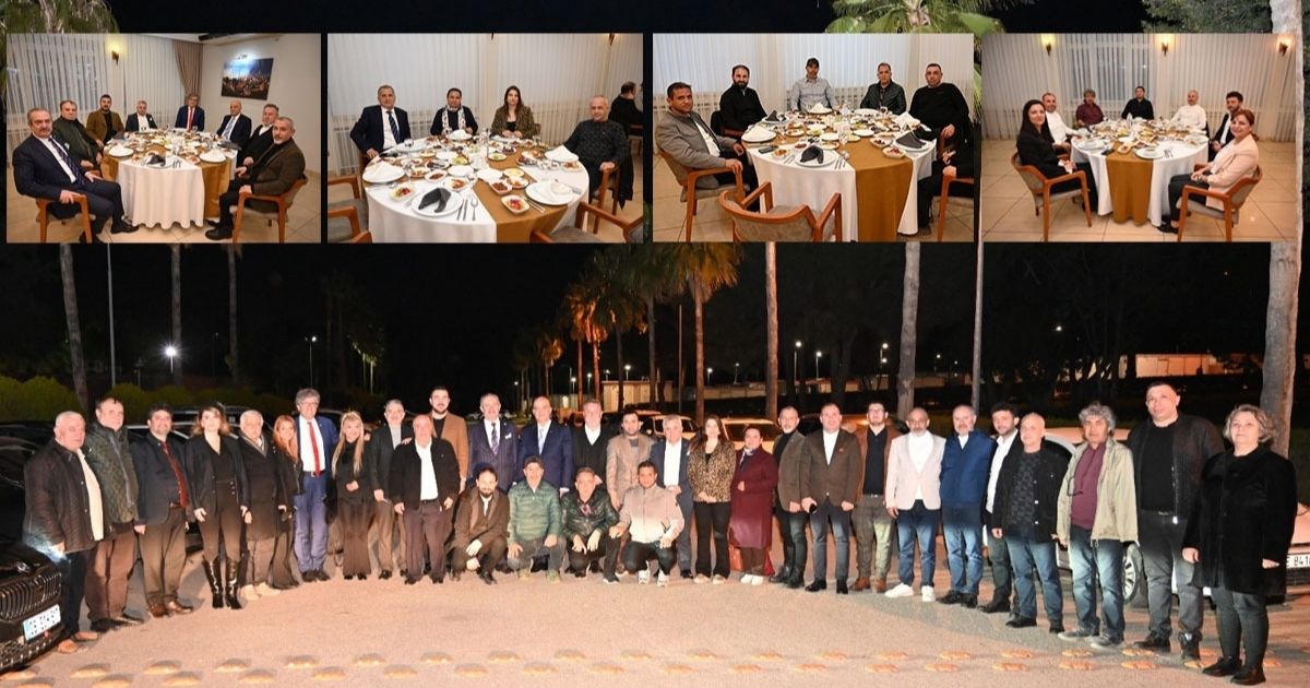 İSDEMİR Yönetimi 11 Yıl Sonra Basınla İftar Sofrasında Buluştu