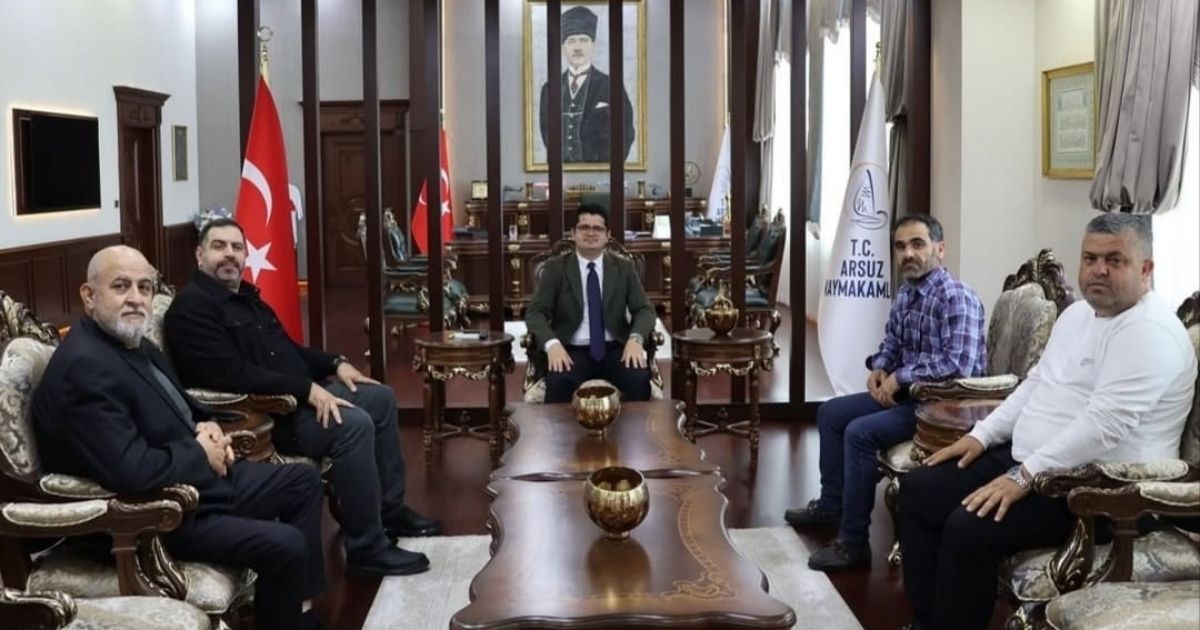 HGF’den Arsuz Kaymakamı Eroğlu’na Nezaket Ziyareti